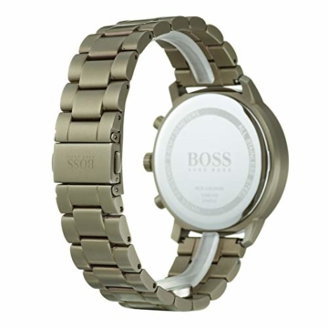 Hugo Boss Watch Herren Chronograph Quarz Uhr mit Edelstahl Armband 1513610 - 5
