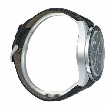 Hugo Boss Watch Herren Chronograph Quarz Uhr mit Leder Armband 1513625 - 6