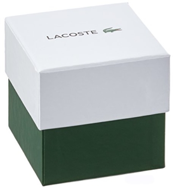 Lacoste Damen Analog Quarz Uhr mit Edelstahl Armband 2001042 - 3