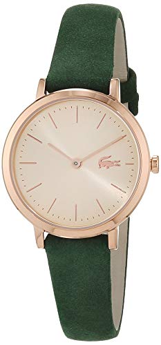 Lacoste Damen Analog Quarz Uhr mit Leder Armband 2001050 - 1