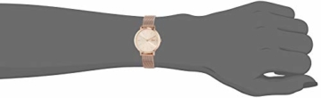 Lacoste Damen Analog Quarz Uhr mit Roségold Armband 2001051 - 2