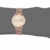 Lacoste Damen Analog Quarz Uhr mit Roségold Armband 2001051 - 2