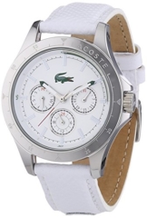 Lacoste Damen-Armbanduhr MACKAY Analog Quarz Leder 2000846 - 1