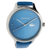 Lacoste Damen Datum klassisch Quarz Uhr mit Leder Armband 2001006 - 1