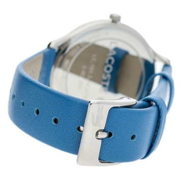 Lacoste Damen Datum klassisch Quarz Uhr mit Leder Armband 2001006 - 4