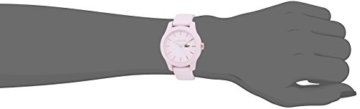 Lacoste Damen Datum klassisch Quarz Uhr mit Silikon Armband 2001003 - 2