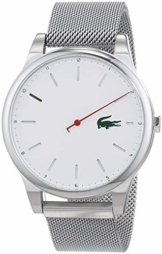Lacoste Herren Analog Quarz Uhr mit Edelstahl Armband 2010969 - 1