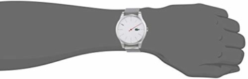 Lacoste Herren Analog Quarz Uhr mit Edelstahl Armband 2010969 - 2