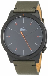 Lacoste Herren Analog Quarz Uhr mit Leder Armband 2010991 - 1