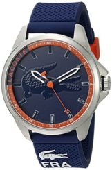 Lacoste Herren Analog Quarz Uhr mit Silikon Armband 2010842 - 1