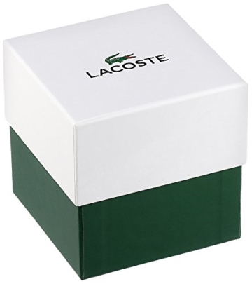 Lacoste Herren-Armbanduhr 40mm Armband Edelstahl + Gehäuse Batterie 2010900 - 3