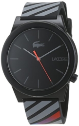 Lacoste Herren Datum klassisch Quarz Uhr mit Silikon Armband 2010936 - 1