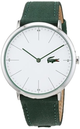 Lacoste Herren Datum klassisch Quarz Uhr mit Stoff Armband 2010913 - 1