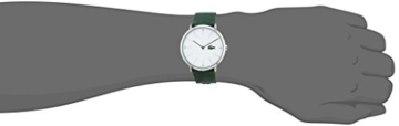Lacoste Herren Datum klassisch Quarz Uhr mit Stoff Armband 2010913 - 2