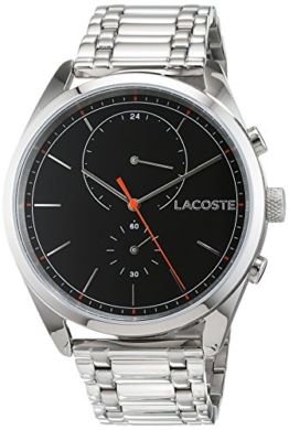 Lacoste Herren Multi Zifferblatt Quarz Uhr mit Edelstahl Armband 2010918 - 1