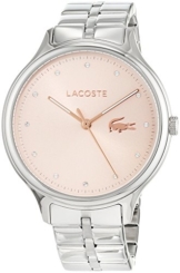 Lacoste Unisex Analog Quarz Uhr mit Edelstahl Armband 2001031 - 1