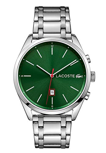 Lacoste Unisex Analog Quarz Uhr mit Edelstahl Armband 2010961 - 1