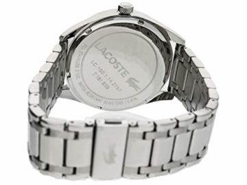 Lacoste Unisex Analog Quarz Uhr mit Edelstahl Armband 2010961 - 2