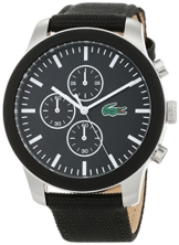 Lacoste Unisex Chronograph Quarz Uhr mit Stoff Armband 2010950 - 1