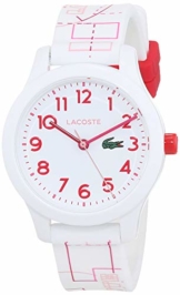 Lacoste Unisex Kinder Analog Quarz Uhr mit Silikon Armband 2030009 - 1