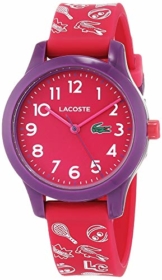 Lacoste Unisex Kinder Analog Quarz Uhr mit Silikon Armband 2030012 - 1