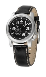 Adidas adh1183 Edelstahl Unisex Leder Armband Analog Uhr - 1