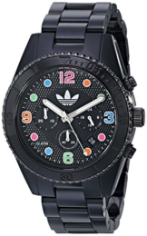 Adidas adh2946 43 mm Harz Fall Schwarz Kunstharz Mineral Herren & Damen Armbanduhr - 1