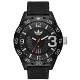 Adidas ADH3157 NEWBURGH Uhr Herrenuhr Stoffband Kunststoff 10 bar Analog Datum schwarz - 1