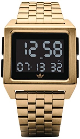 Adidas Damen Digital Uhr mit Edelstahl Armband Z01-513-00 - 1