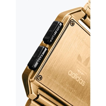 Adidas Damen Digital Uhr mit Edelstahl Armband Z01-513-00 - 3