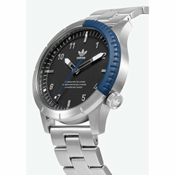 Adidas Herren Analog Quarz Smart Watch Armbanduhr mit Edelstahl Armband Z03-2184-00 - 2