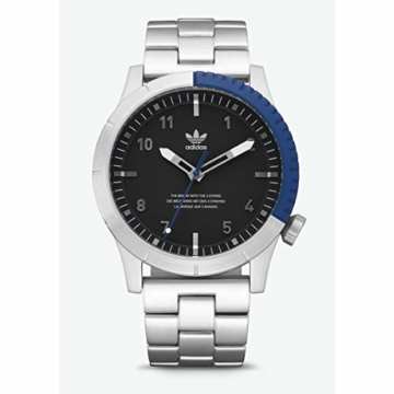 Adidas Herren Analog Quarz Smart Watch Armbanduhr mit Edelstahl Armband Z03-2184-00 - 1
