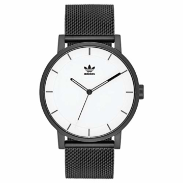 Adidas Herren Analog Quarz Smart Watch Armbanduhr mit Edelstahl Armband Z04-005-00 - 6