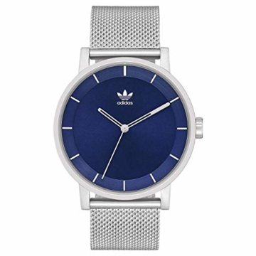 Adidas Herren Analog Quarz Smart Watch Armbanduhr mit Edelstahl Armband Z04-2928-00 - 6