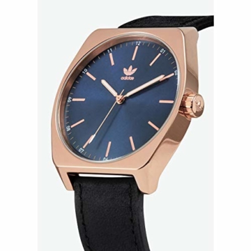 Adidas Herren Analog Quarz Smart Watch Armbanduhr mit Leder Armband Z05-2967-00 - 2