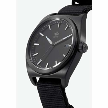 Adidas Herren Analog Quarz Smart Watch Armbanduhr mit Nylon Armband Z09-2341-00 - 2