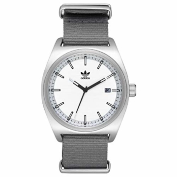 Adidas Herren Analog Quarz Smart Watch Armbanduhr mit Nylon Armband Z09-2957-00 - 6