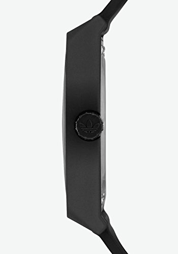 adidas Herrenuhren Process_Sp1.Silicone Strap, 20 Mm Breite (0,38 Mm) All Black - 5