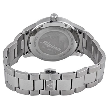 Alpina al525b4e6b al-525b4e6b – Armbanduhr, Edelstahl-Armband, Silber - 2