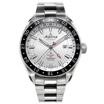 Alpina Alpiner 4 GMT Herren-Armbanduhr 44mm Automatik AL-550S5AQ6B - 1
