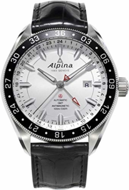 Alpina Alpiner GMT 4 Herren-Armbanduhr 44mm Automatik AL-550S5AQ6 - 1