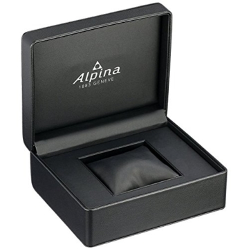ALPINA ALPINER Herren-Armbanduhr 41.5MM Armband Leder AUTOMATIK AL-750SG4E6 - 4