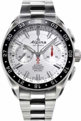 Alpina Alpiner Herren-Armbanduhr 44mm Schweizer Automatik Analog AL-860S5AQ6B - 1