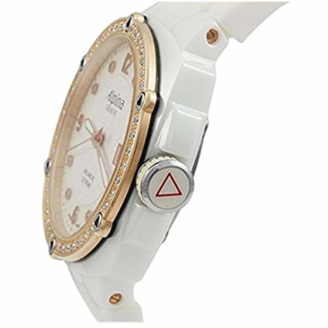 Alpina Avalanche Damen-Armbanduhr 45mm Weiß Schweizer Quarz AL-240MPWD3AEDC4 - 5