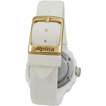 Alpina Avalanche Damen-Armbanduhr 45mm Weiß Schweizer Quarz AL-240MPWD3AEDC4 - 7