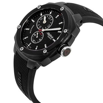 Alpina Avalanche Extreme schwarz Zifferblatt Silikonband Herren-Armbanduhr al650lbbb3fbae6 - 3