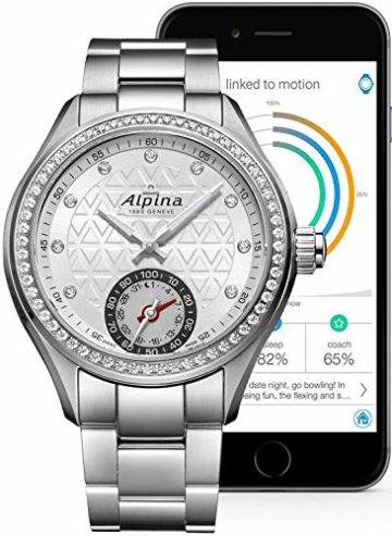 Alpina Geneve Horological Smartwatch AL-285STD3CD6B Damenarmbanduhr SmartWatch - 2