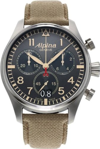 Alpina Geneve Startimer Pilot Herrenchronograph Fliegeruhr - 1