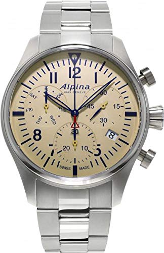 Alpina Geneve Startimer Pilot Quartz Chronograph AL-371BG4S6B Herrenchronograph - 1