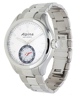 Alpina Herren Analog Quarz Uhr mit Edelstahl Armband AL-285S5AQ6B - 1